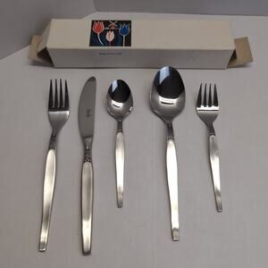 Amefa AFS10 Stainless Steel Flatware Princess 5 Piece Place Setting Promotional